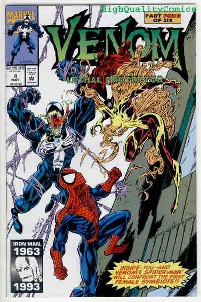 VENOM, LETHAL PROTECTOR #4, VF/NM,  Spider-man, Bagley, more Marvel in store