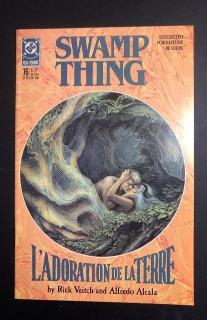 Swamp Thing #76 (1988) Rick Veitch Story John Totleben Cover John Constantine