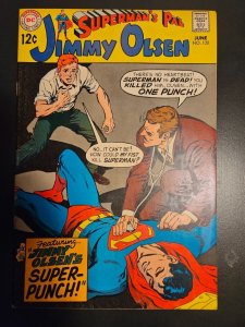 SUPERMANS PAL JIMMY OLSEN #120 (1969) VF- JIMMY THE ONE PUNCH MAN NEAL ADAMS kg