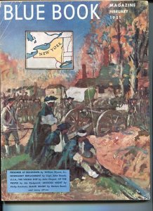 Blue Book--February 1951--Pulp Magazine--McCall--G/VG