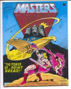 Masters of the Universe #7  1982-Matel-promo comic-The Power Of Point Dread...