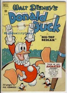 DONALD DUCK #300, VG+, Dell, 1950, Carl Barks, Circus, more DD in store