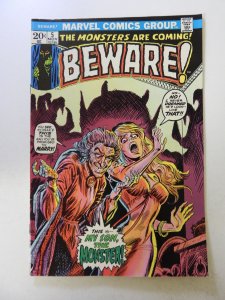 Beware! #5 (1973) VF- condition