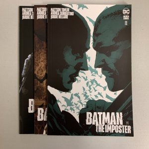 Batman The Imposter #1-3 Set (DC 2021) 1 2 3 Mattson Tomlin (9.0+) 