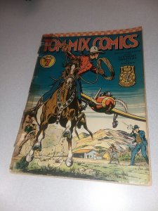 Tom Mix Comics #7 ralston cereal 1941 Straight Shooters promo Fred Meagher art