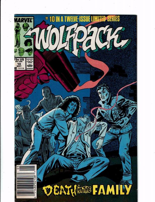 Lot of 6 Wolfpack Marvel Comics #5 6 7 8 10 11 J130 