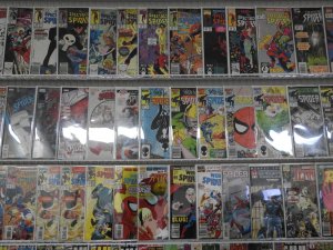 Huge Lot of 130+ Comics W/ Spider-Man, Hulk, Plus More! Avg. VF- Condition!