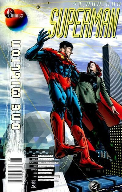 Superman (2nd Series) #1000000 (Newsstand) FN; DC | save on shipping - details i