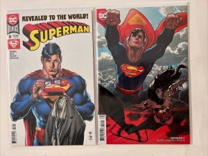 16 SUPERMAN DC COMICS 2018 Bendis Lot #1-4 4-10 11 14 17 17 18 Some Variants