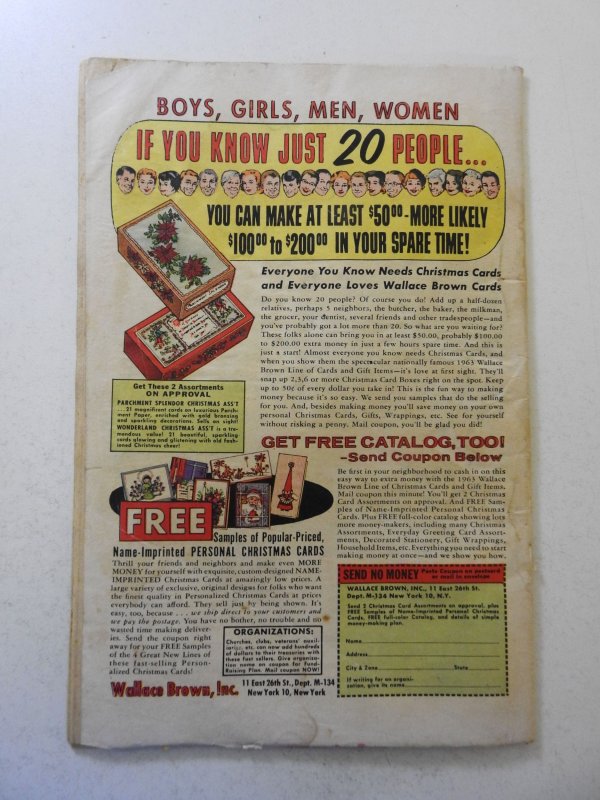 The Amazing Spider-Man #4 (1963) GD/VG Condition moisture damage