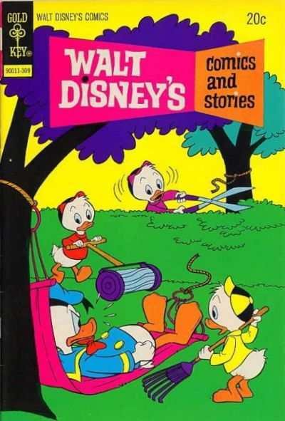 Walt Disney's Comics and Stories #396, Good+ (Stock photo)