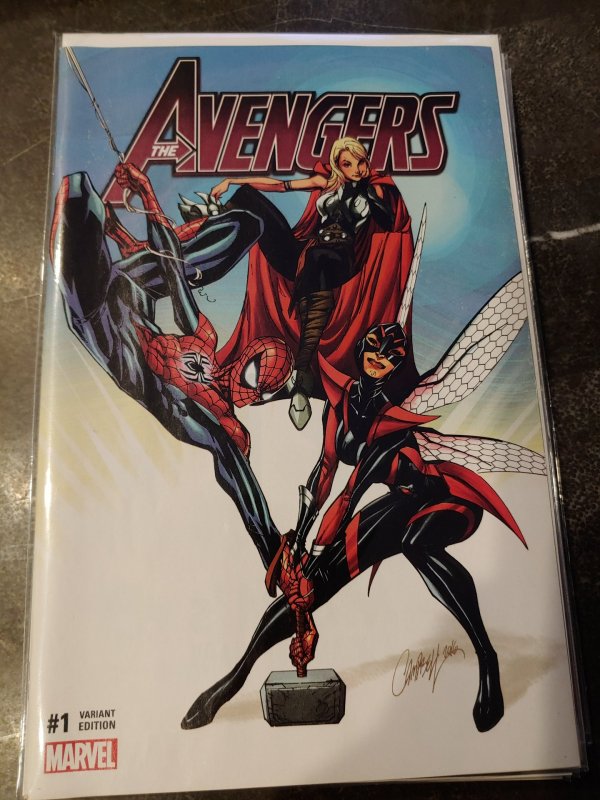 AVENGERS VOL 6 #1 EXCLUSIVE J SCOTT CAMPBELL COMICXPOSURE VARIANT