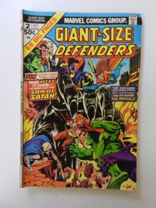 Giant-Size Defenders #2 (1974) VG/FN condition rusty staples