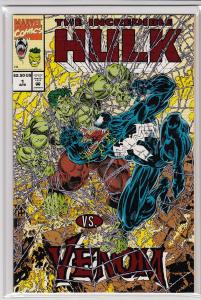 INCREDIBLE HULK VS VENOM #1 Unicef Mail away NM-