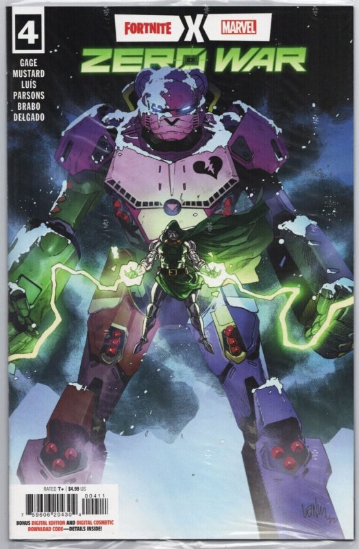 Fortnite X Marvel Zero War #4 Comic Book 2022 - Marvel