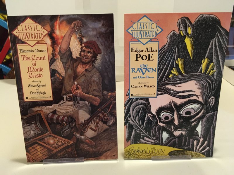 Classics Illustrated Set of 10 1990 First Comics Adaptions Prestige Format