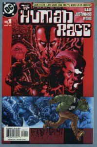 THE HUMAN RACE #1, NM, Ben Raab, Justiniano, DC, 2005 more in store