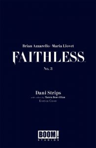 Faithless #3A VF ; Boom! | Brian Azzarello Maria Llovet