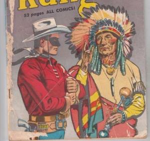 Lone Ranger, The 25 Strict 1950 GD Affordable-Grade The Lone Ranger Tonto Silver