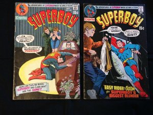 Superboy, #166, 168, 169, & 170, 1970