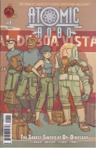 Atomic Robo and the Savage Sword of Dr. Dinosaur #1 VF/NM ; Red 5 | Volume 8