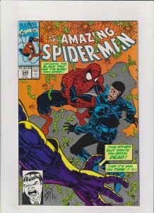Amazing Spider-man #349 VF/NM 9.0 Marvel Comics 1991 Black Fox,Dr. Doom app.