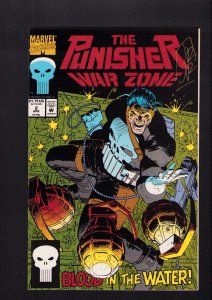 Punisher: War Zone #2 - SIGNED BY JOHN ROMITA JR! (9.0) 1992