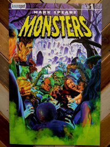 Mark Spears Monsters #1 4th Print (Keenspot 2024) Graveyard Brand New
