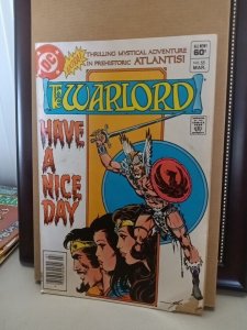 Warlord (1976 series) #55 Newsstand  DC comics  P12
