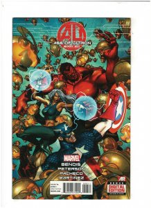 Age of Ultron #6 VF 8.0 Marvel Comics 2013 Avengers, FF, X-men Red Hulk