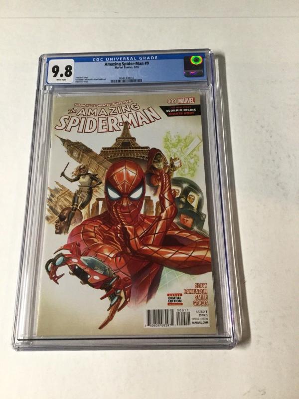 Amazing Spider-man 9 Cgc 9.8 Volume 4 Alex Ross Cover