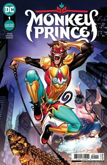 Monkey Prince #1 Bernard Chang Cover DC Comics 2022