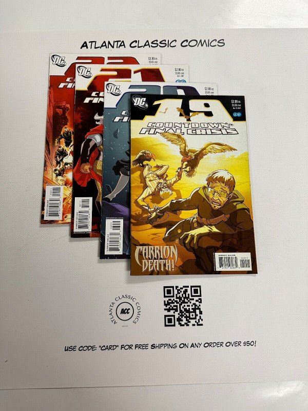 4 Countdown  DC Comic Books # 19 20 21 22 Batman Superman Flash  33 CT3