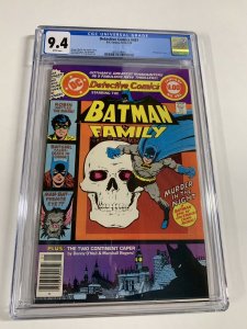 Detective Comics 481 Cgc 9.4 White Pages Dc Comics Batman Family