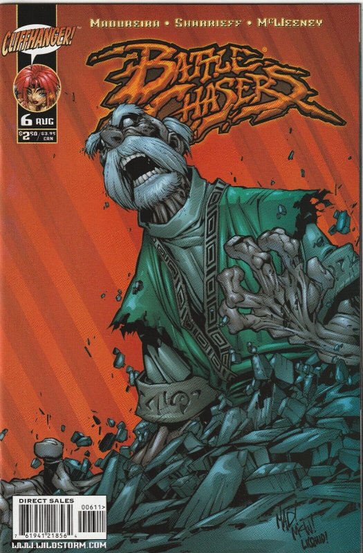 Battle Chasers # 6 Cover A NM Image Comics 1998  Joe Madureira [P8]