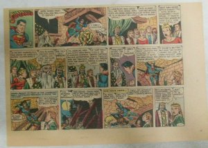 Superman Sunday Page #526 by Wayne Boring from 11/27/1949 Size ~7 x 10 inches