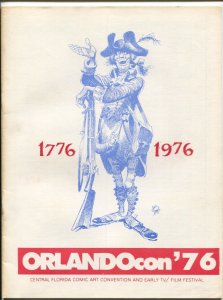 Orlando ComiCon Program Book 1976-Jack Davis-Harvey Kurtzman-Floyd Gottfredso...