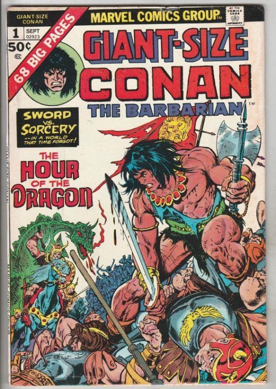 Giant-Size Conan #1 (Sep-74) FN Mid-Grade Conan