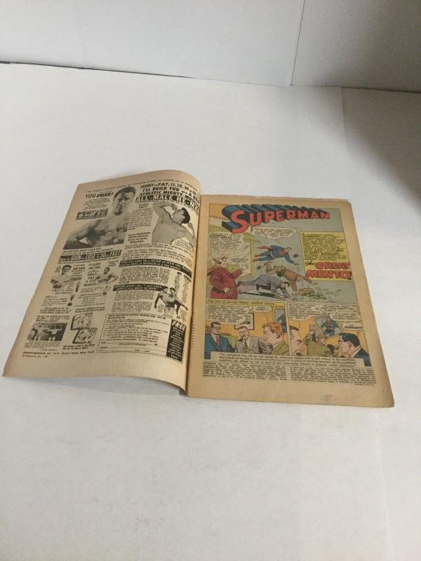 Superman 147 Gd- Good- 1.8 Cover Detached Tape On Spine DC Comics Silver Age