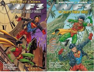 SUPERBOY ROBIN WORLDS FINEST THREE (1996) 1-2  COMPLETE