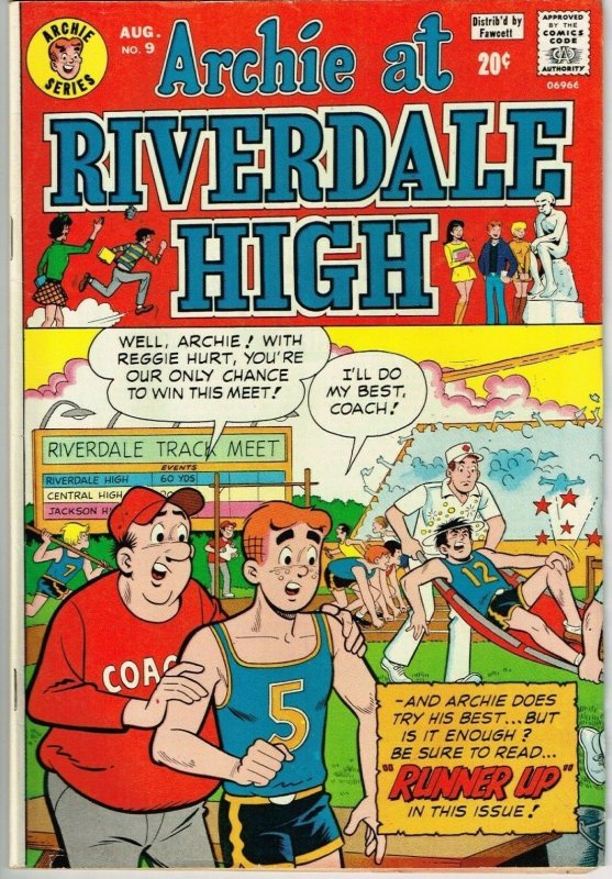 Archie at Riverdale High #10 (1972) - 6.5 FN+ *White Water Warrior*