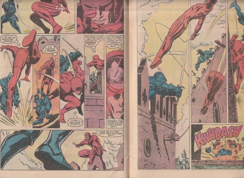 Daredevil(vol. 1)# 221  Death in Venice, Italy !
