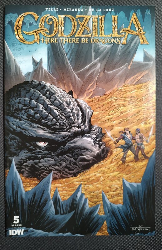 Godzilla: Here There Be Dragons #5 Cover B (2023)