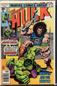 The Incredible Hulk #211 (1977) Hulk