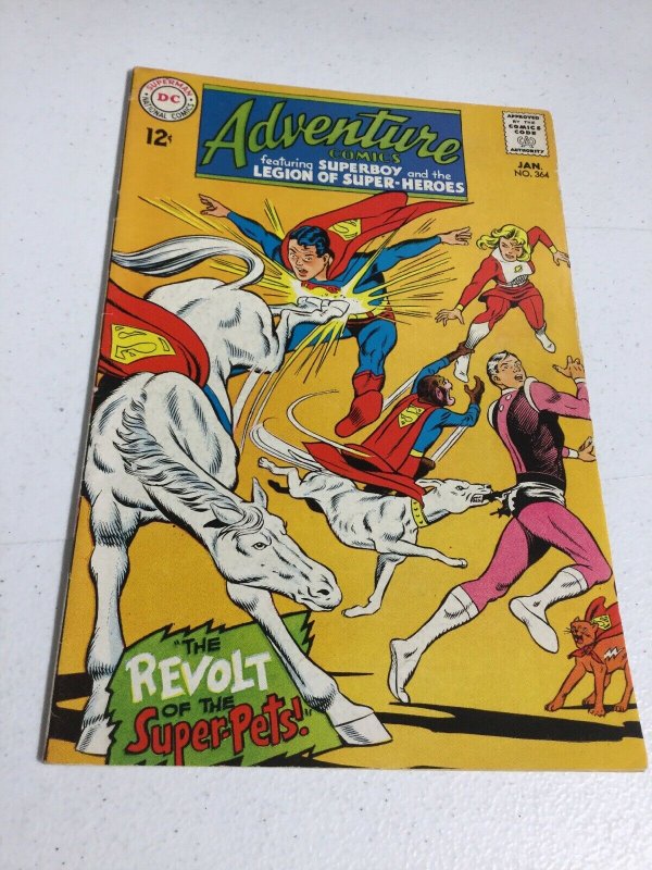 Adventure Comics 364 Vf- Very Fine- 7.5 DC Comics