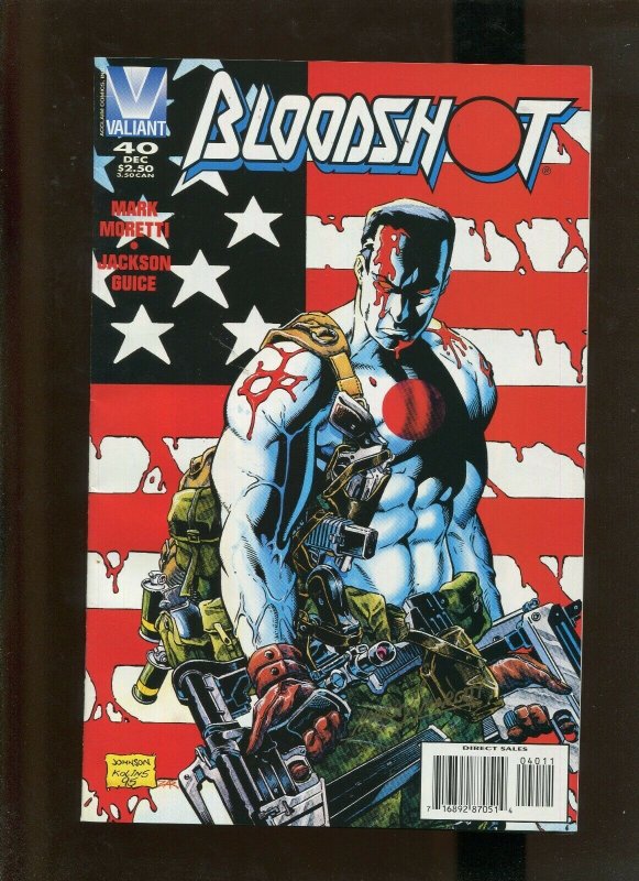 BLOODSHOT #40+41 (9.2)NM- THINGS FALL APART + ARENA!! 1995