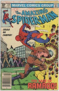 Amazing Spider Man #221 (1963) - 5.0 VG/FN *Blues for Lonesome Pinky* 