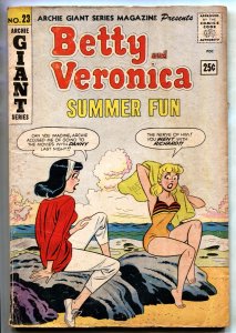 Archie Giant Series #23 1963--Betty & Veronica Summer Fun-swimsuit-pin-ups-comic