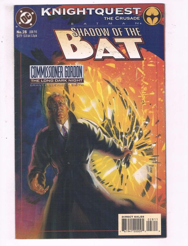 Batman Shadow Of The Bat #28 VF DC Comics Knightquest Comic Book Grant DE20