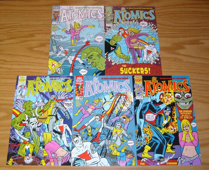 the Atomics #1-15 VF/NM complete series - mike allred - madman - savage dragon